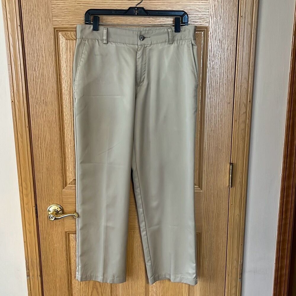 Adidas Climalite Tan Golf‎ Pants Size 32x30